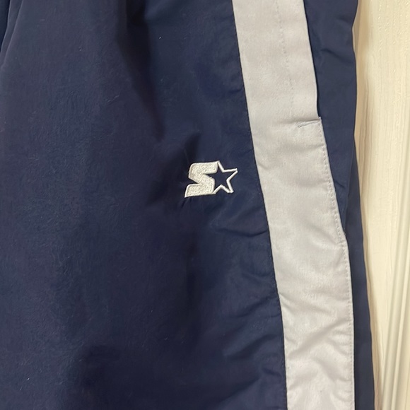 Vintage Starter Full-Snap
Breakaway Tear Away pants. Size medium. Navy and gray - Picture 5 of 14